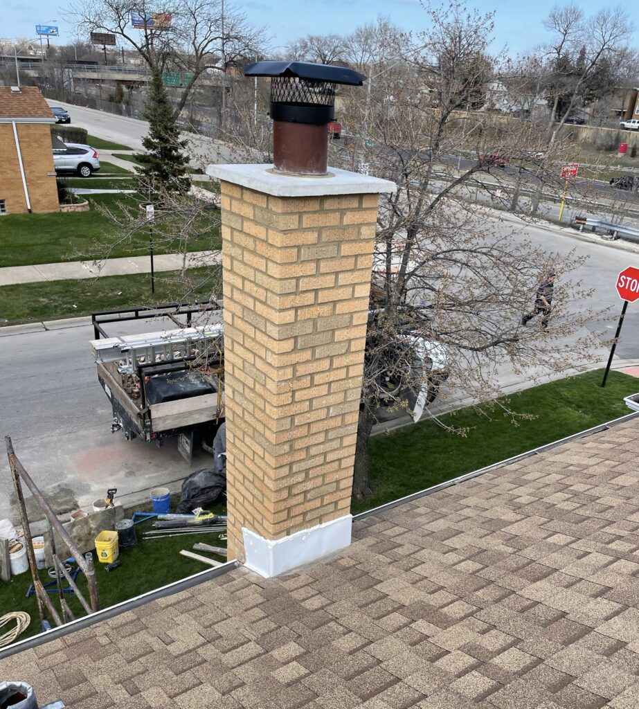 New Chimney on the roof